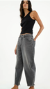 Tennis Black Distress Jeans