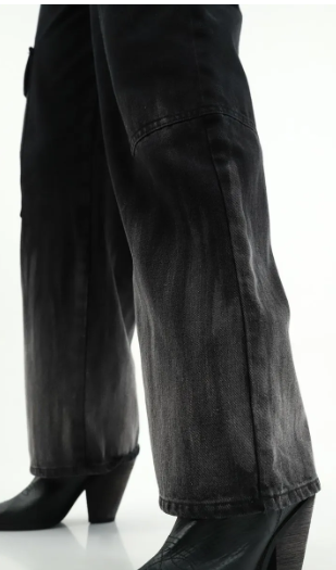Tennis Black Elegance Wide Leg
