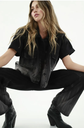 Tennis Black Elegance Wide Leg