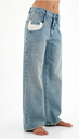 Tennis Azure Wide Leg Jeans