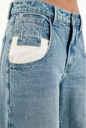 Tennis Azure Wide Leg Jeans