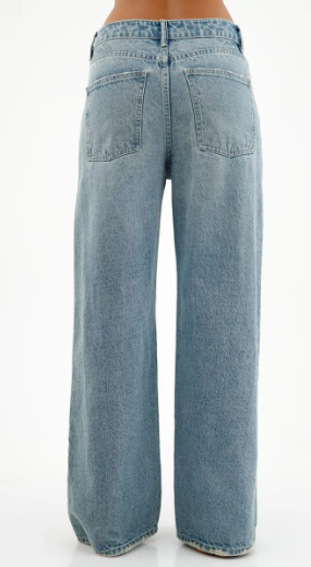Tennis Azure Wide Leg Jeans