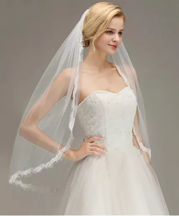 Velos De Novias Con Encaje | Importados
