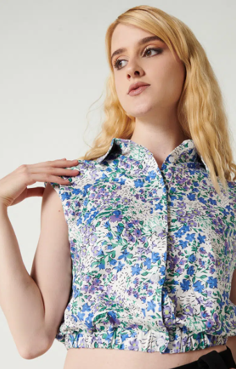 Chic Solapa Navigare Blouse