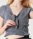 Classic V-Neck Navigare Top