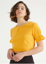 Cropped con Frunce Chic