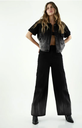 Tennis Black Elegance Wide Leg