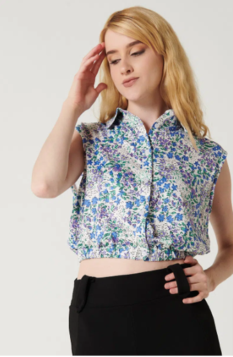 Chic Solapa Navigare Blouse