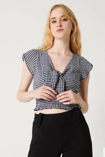 Classic V-Neck Navigare Top